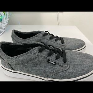 Atwood Vans Shoes in Gray!!! 4Y/5.5W